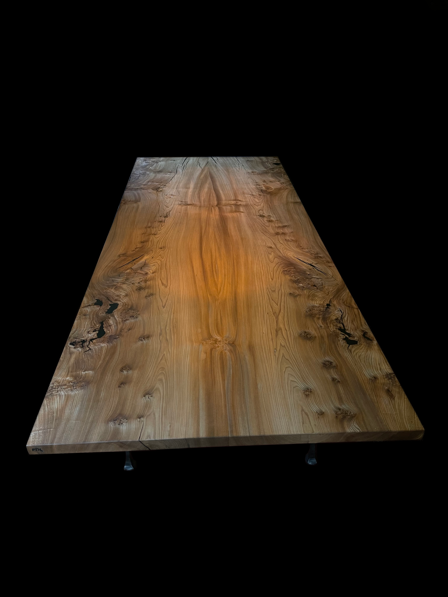 Bookmatched Elm