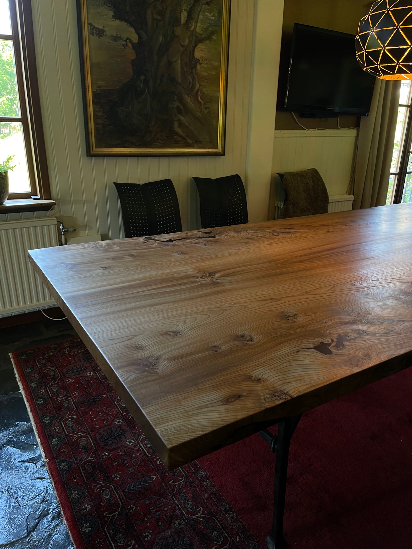 Bookmatched Elm