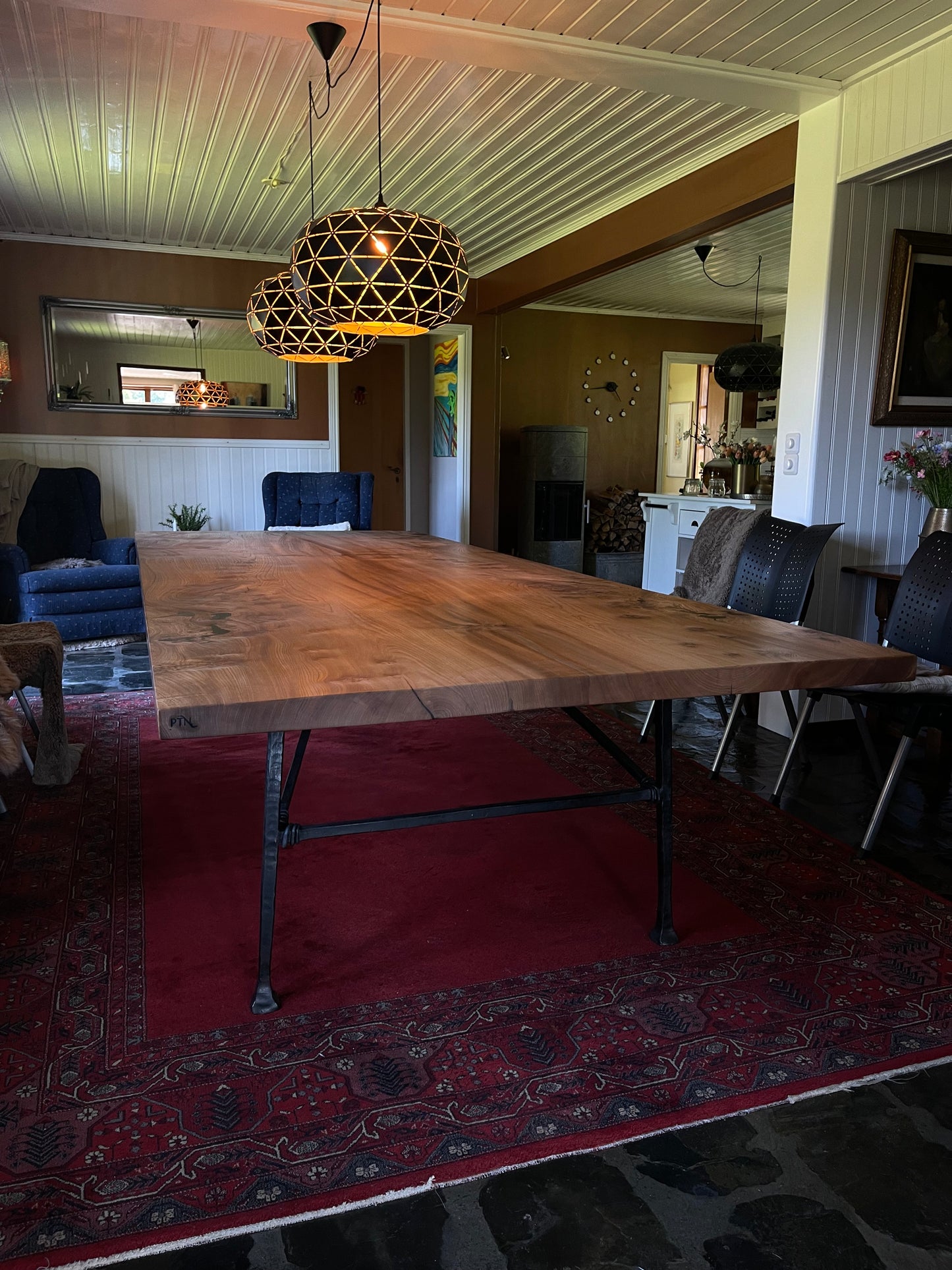 Bookmatched Elm
